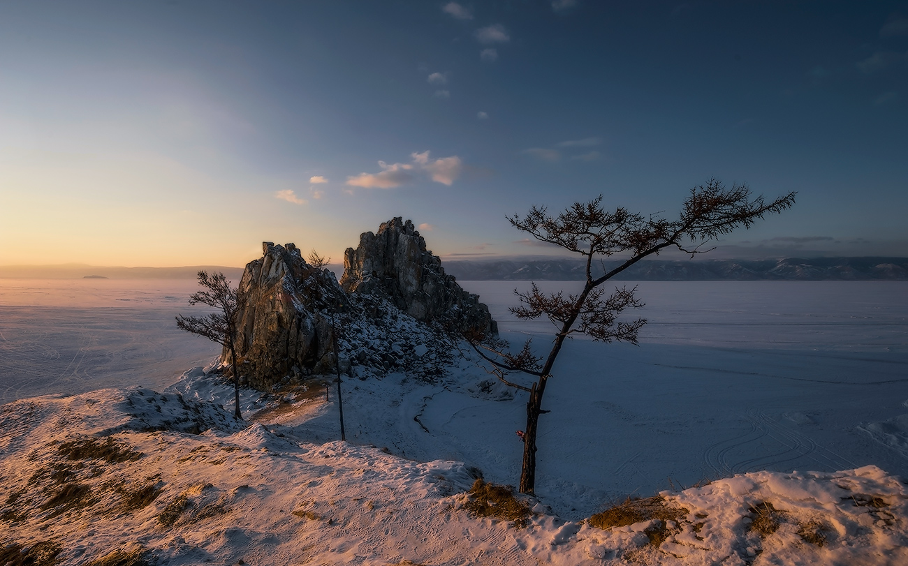 Шаманка Ольхон зима