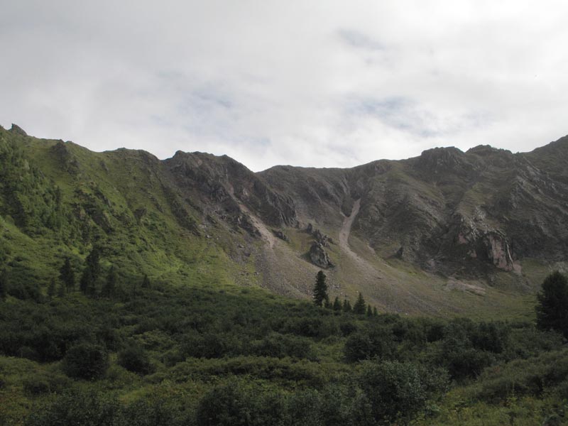Аршанский перевал со стороны Федюшкиной речки