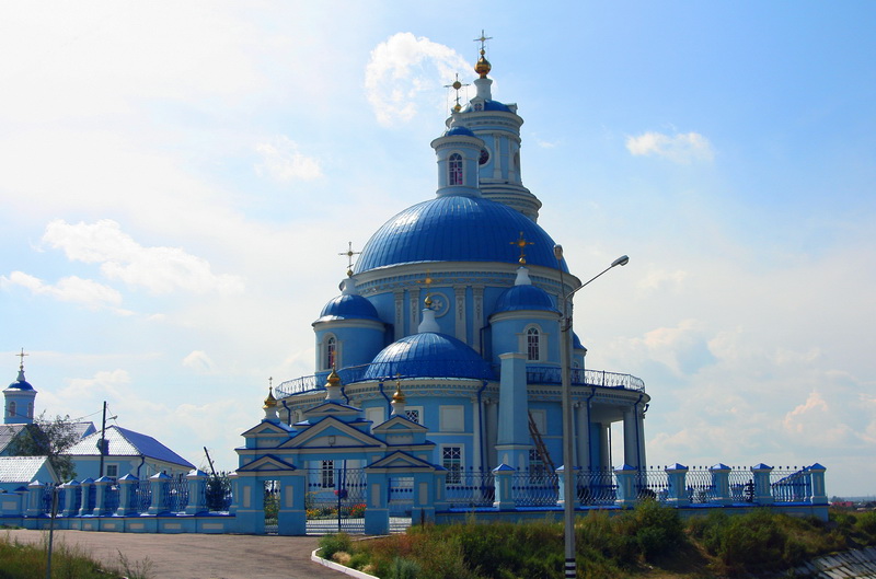 Храм в поселке Тельма Усольского района