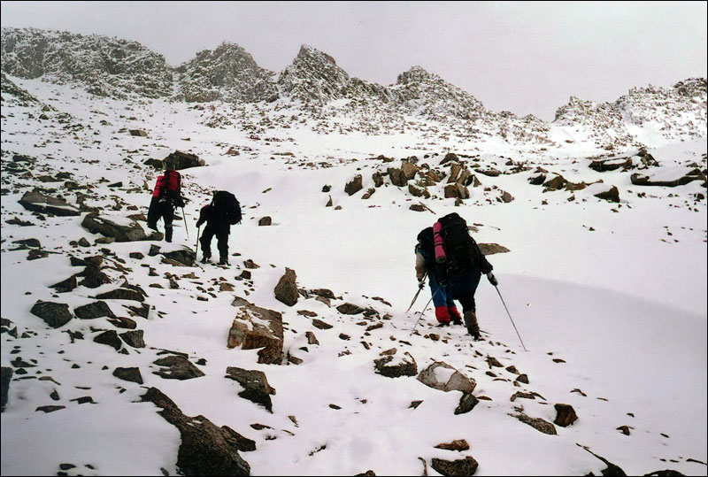105. Подъём на перевал Рижан (2А, 2670 м)