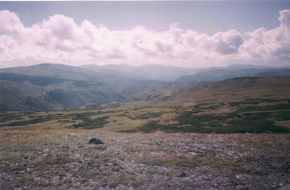 Вид на юг с перевала Степной. Автор фото - Марина Васильева (Красноштанова)