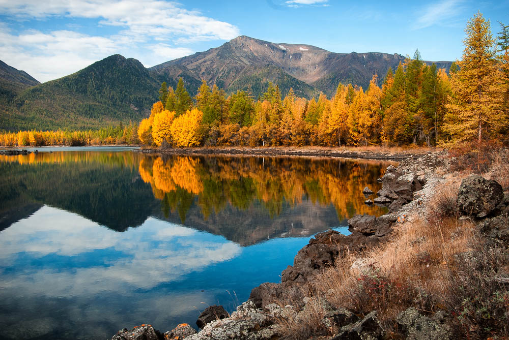 Фото байкала осень