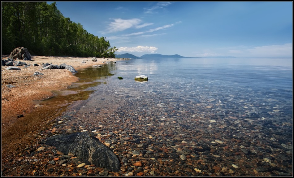 Прозрачность байкала фото